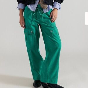 FREE PEOPLE We The Free Park Ave Pants. Casual Cargo Utility Style Pants.